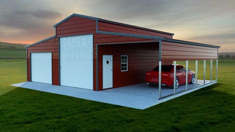 36x30x12 Vertical Roof Barn