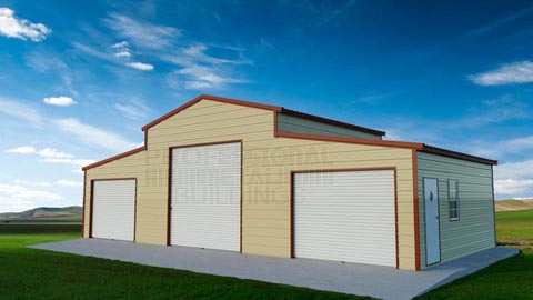 42x30x12 Vertical Roof Barn